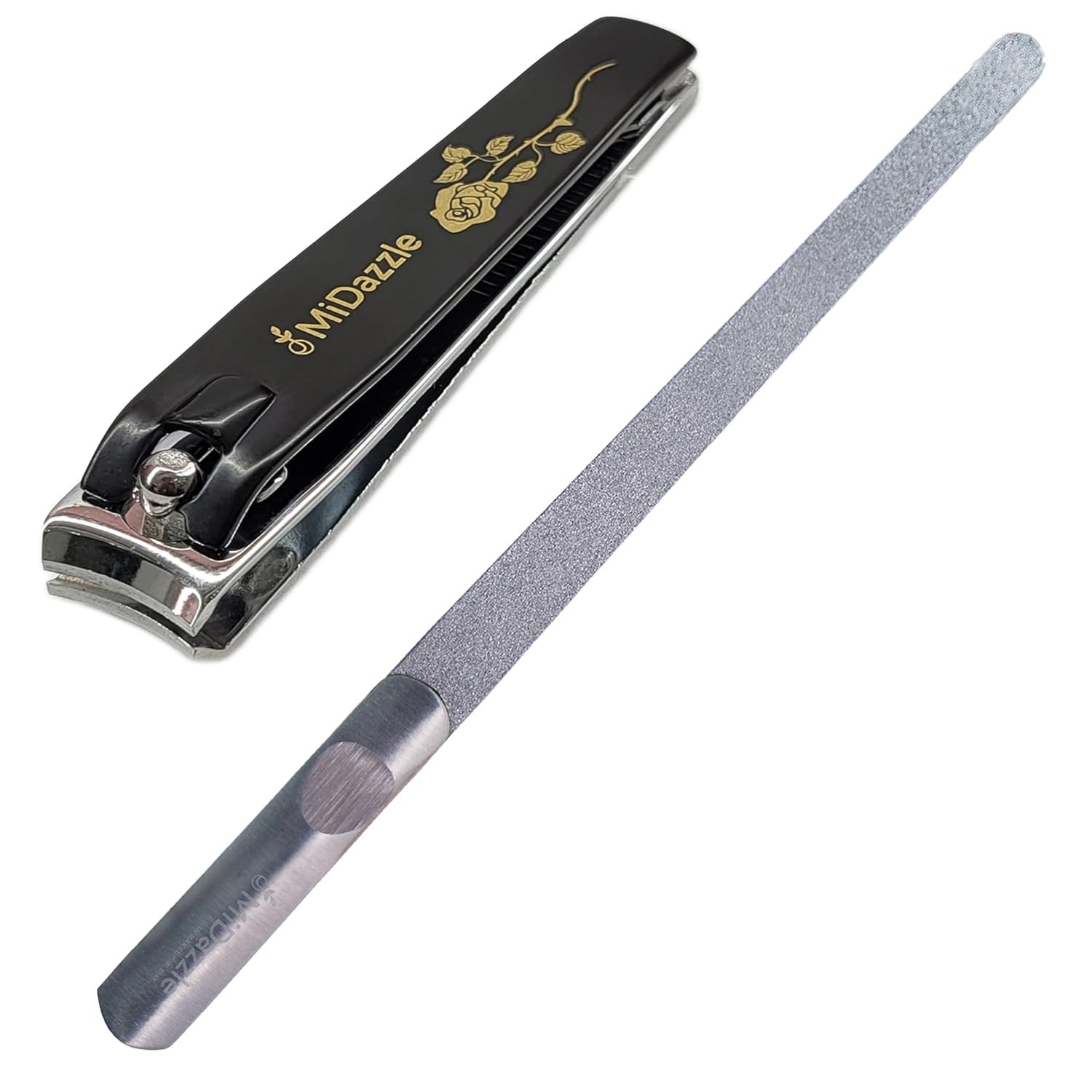 Midazzle Nail Cutter and Nail Filer Combo (Pack of 2 - NA01NF04)
