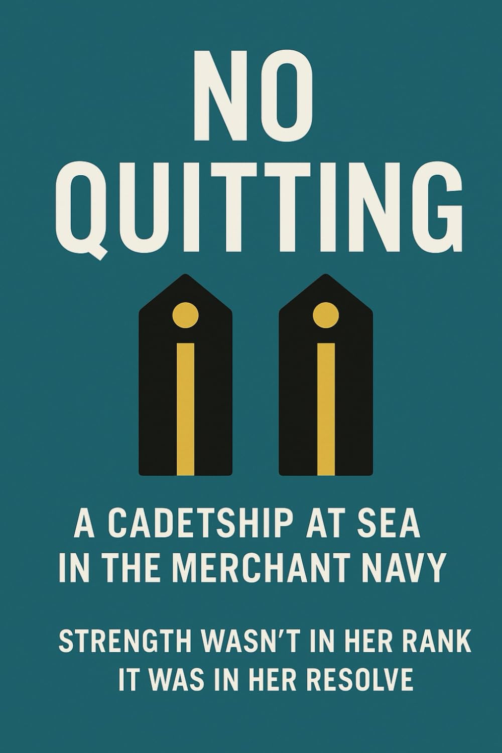 No Quitting: A memoir of one young woman's cadetship in the Merchant Navy