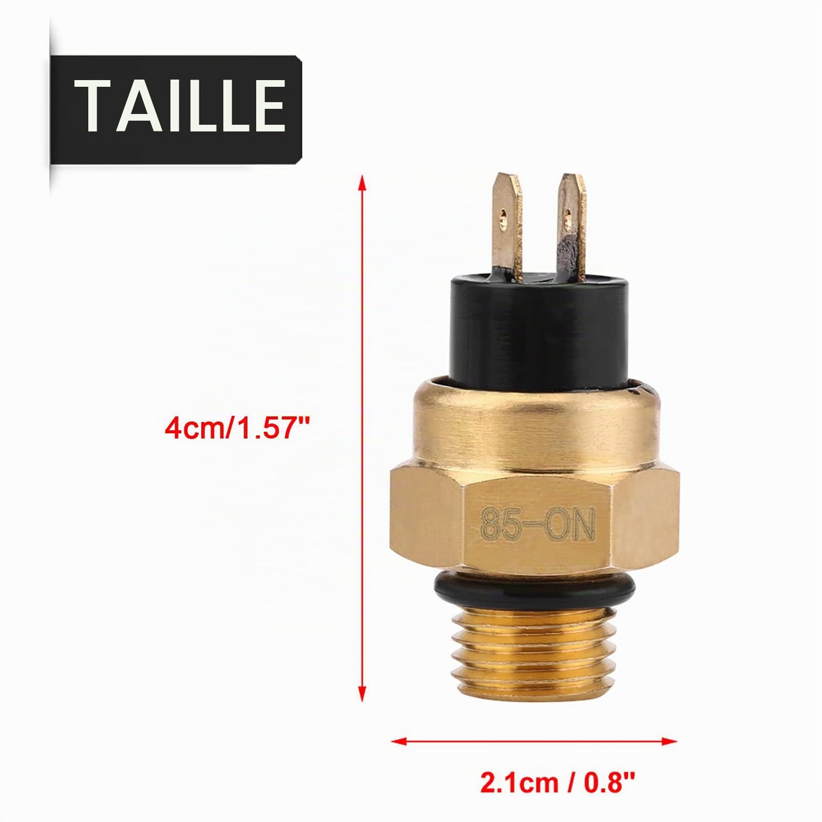 EBTOOLS pour sonde ventilateur quad 425 tgb Exc Interrupteur de Température, Sx 50 Interrupteur de Ventilateur de Radiateur Interrupteur de Température du Ventilateur pour HUSQVARNA/HUSABER