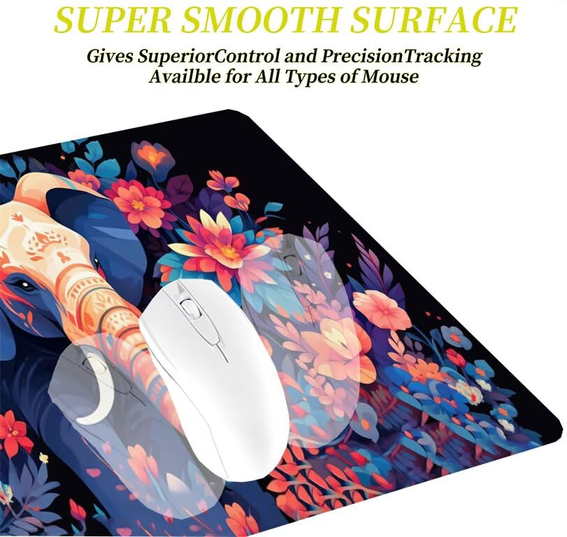 Mouse pad gamer grand format imperméable et lavable pour PC et gaming