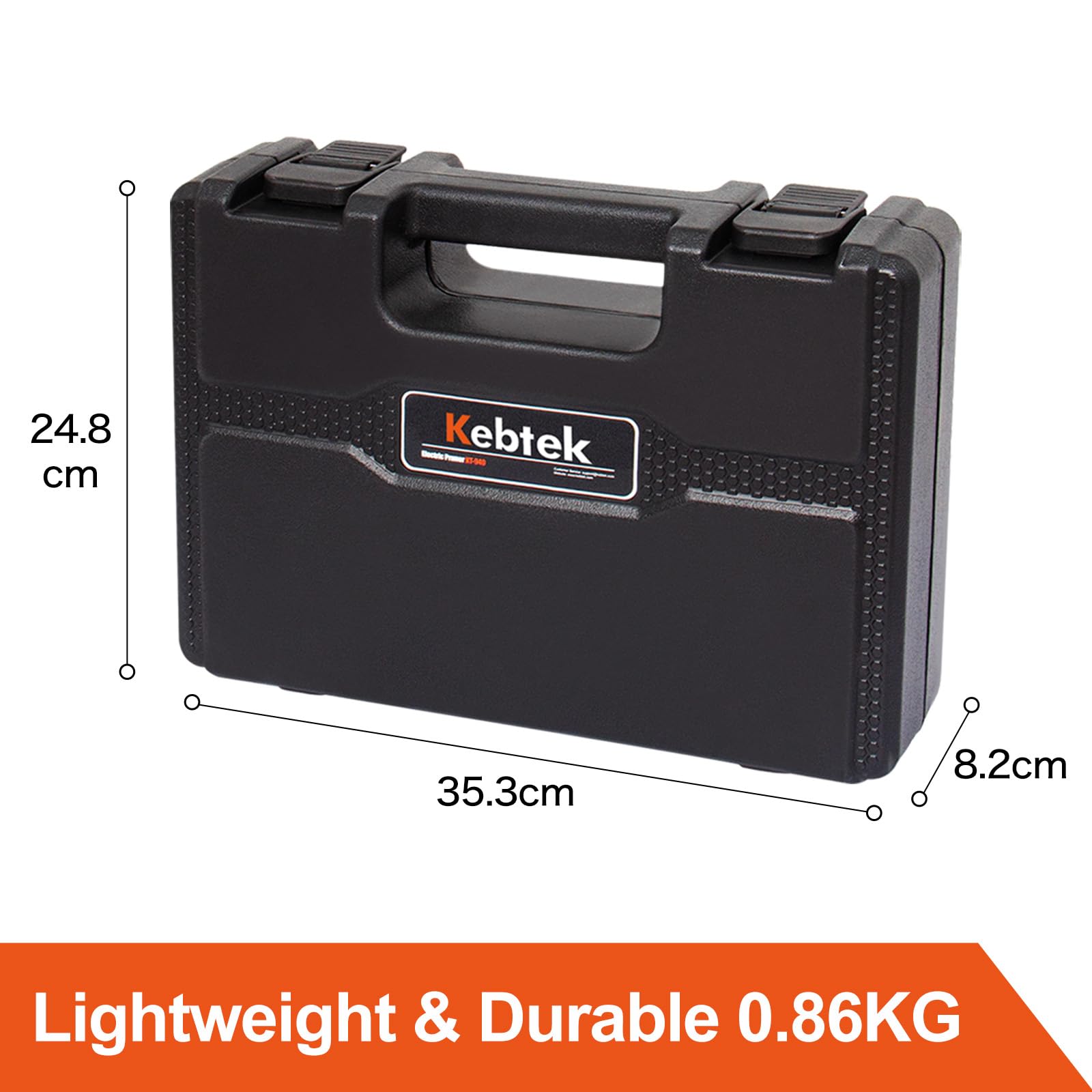 Kebtek Plastic Box for KT940 Electric Pruner, Schwarz - Image 2