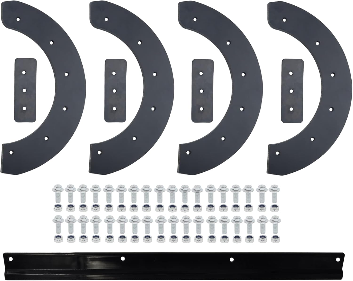 ANTO 302565MA Snow Blower Paddles with Scraper Bar Blade 55323MA for NOMA C2030-010, for Craftsman C950-52103 20" 21" 22" Snowblowers