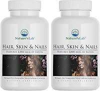 Vista 7 de Nature's Lab Cabello piel y uñas - Biotina, BCAA, MSM, complejo vitamínico - 90 unidades (suministro para 90 días)