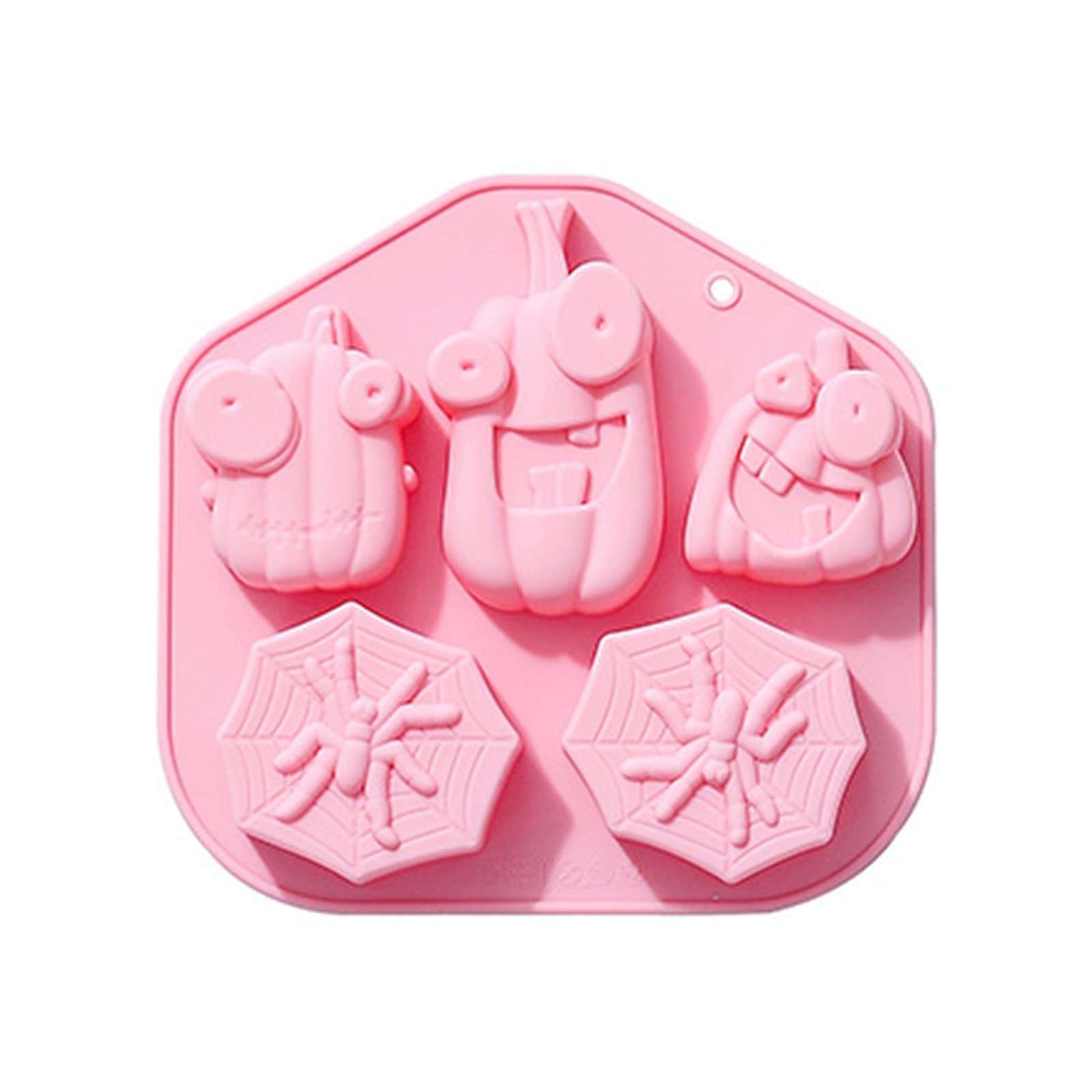 Tsophreniq Halloween Series Silicone Mold Fondant Cake Border Chocolate Cake Tools Kitchen Baking Accessories Silicone Baking Molds for Oven Cakes Shapes