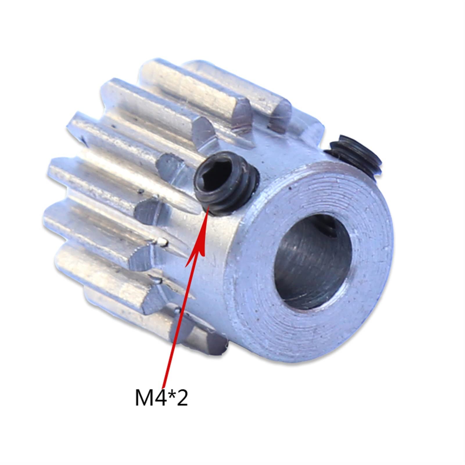 Xuulan-Kegelräder 1 Stück Ritzel 1 Modul 20T Stirnrad 6mm 6,35mm 8mm 10mm Innenloch 20 Zähne Stirnrad Ritzel 45 Stahl Motorwellengetriebe (Color : 10mm bore, Size : 20 Teeth