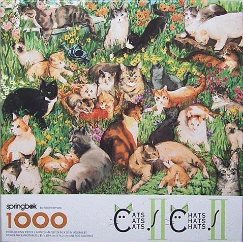 Springbok 1000 Piece Puzzle - Cats Cats Cats! II