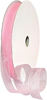 Vista 59 de Morex Ribbon 91803/100-609 Cinta de nailon Organdy, 5/8 pulgadas por 100 yardas, color rojo