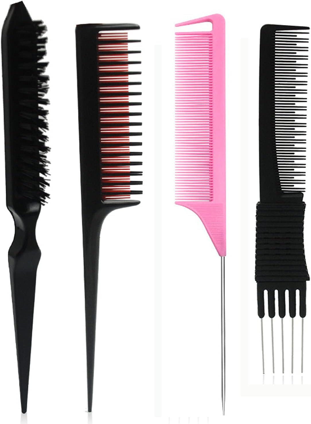 Hair Styling Combs for women Teasing Hair Combs Triple Pin Rat Tail