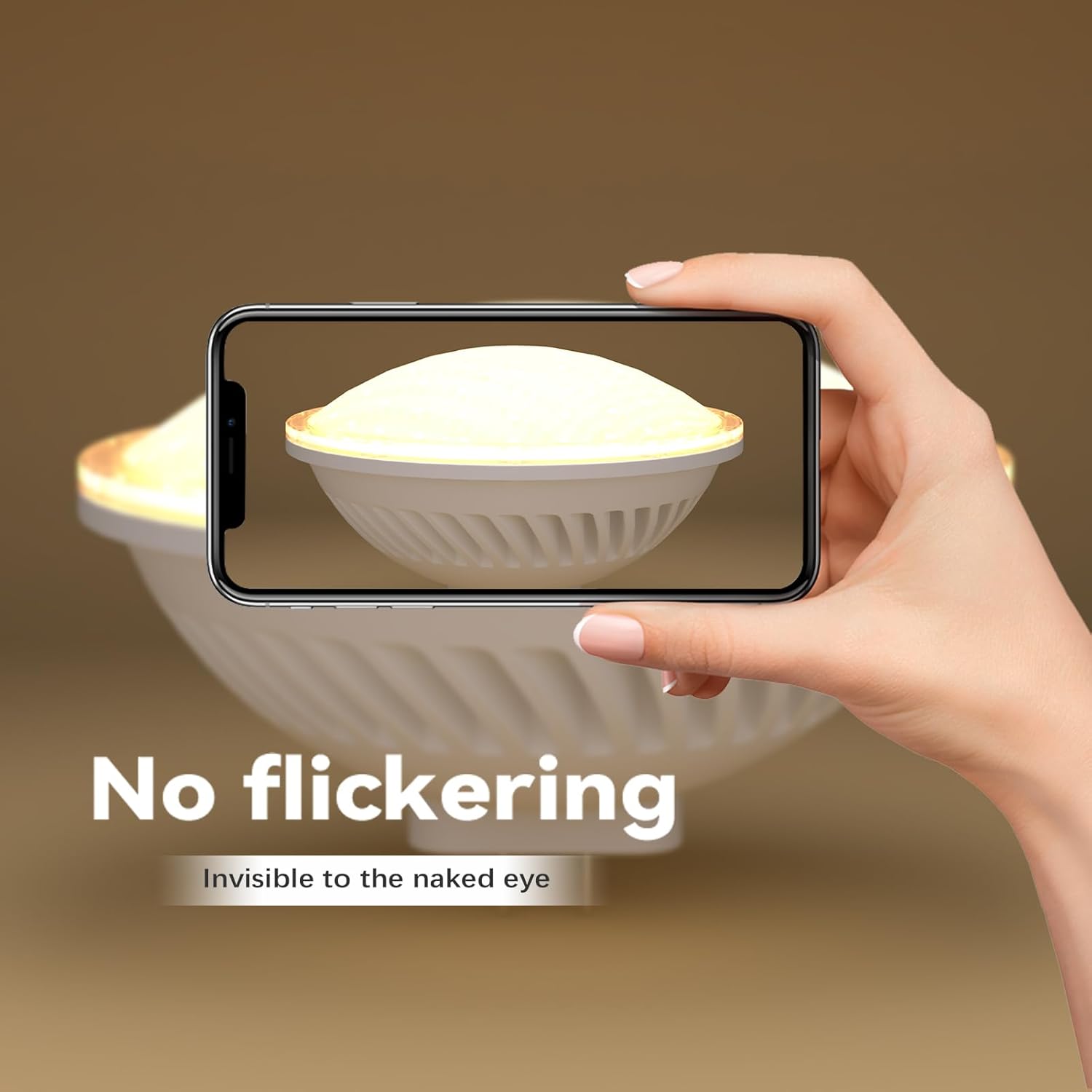 BAOMING Par56 LED Bulb Dimmable 28W Soft Warm White (2700~3000K) 120V GX16D Base, 120° Wide Flood Light, Replacement 300W MFL Par56 Halogen Light