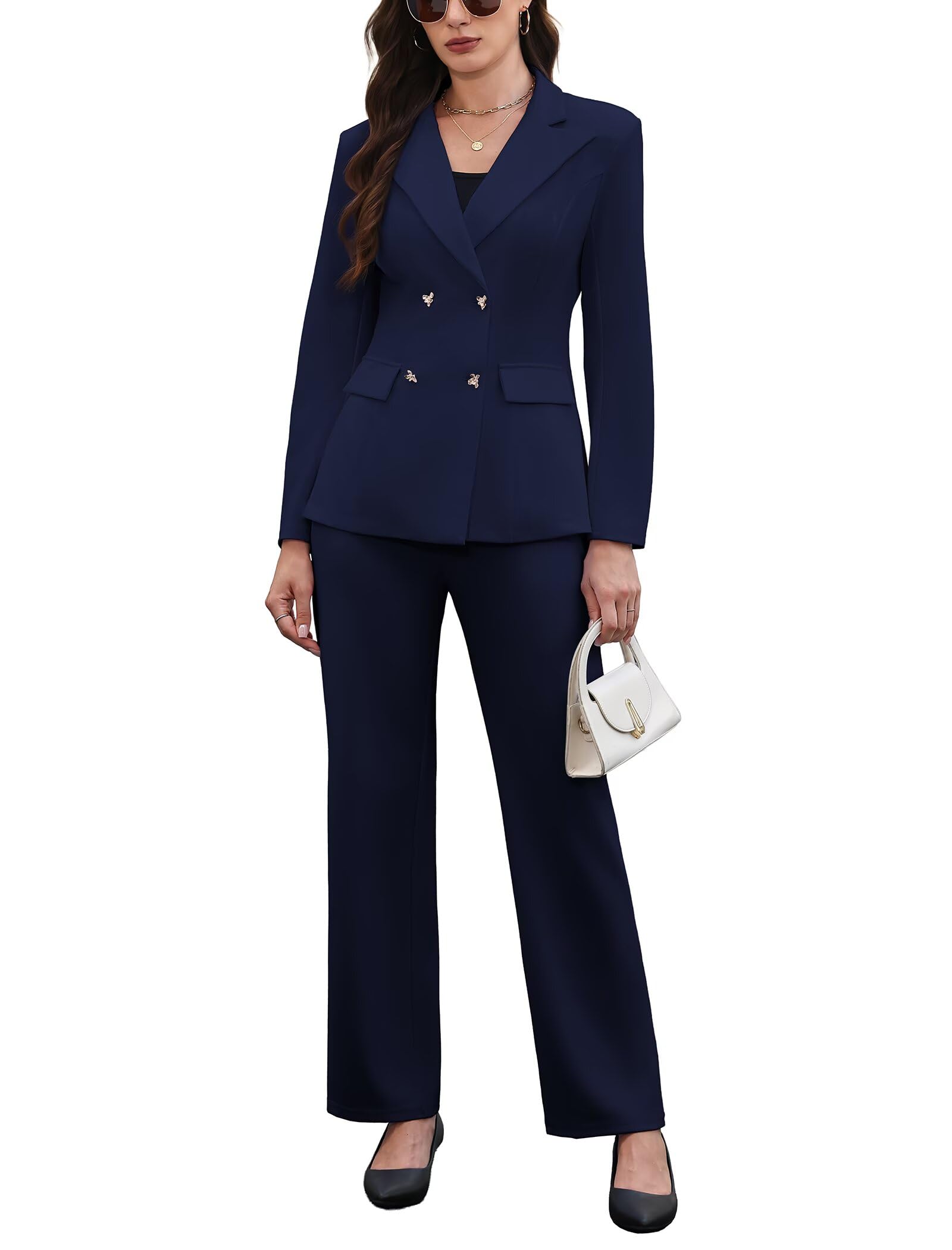 Ophestin Women 2 Piece Suit Sets Moderne/ajusté Femme