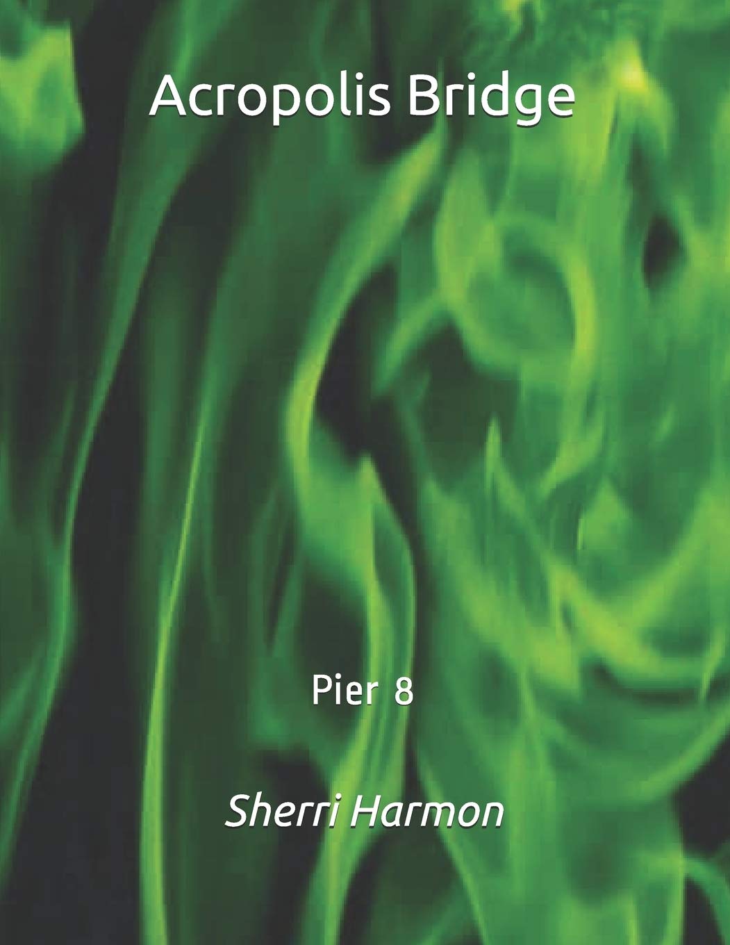Acropolis Bridge Pier 8 : Maquette d'architecture en bois pour collectionneur