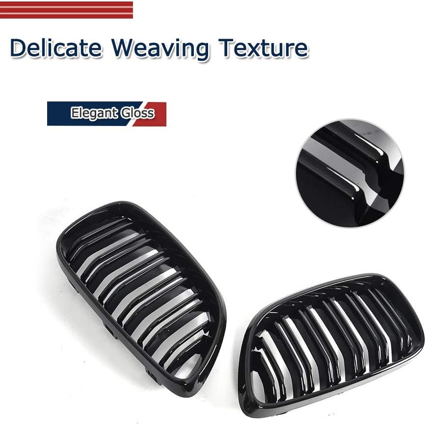 Grill Cover Outline Trim fits for BMW 2 Series F87 M2 F22 F23 220i 228i 230i M235i M Sport Coupe Convertible 2014-2019 Frame Grille Cover Factory Outlet