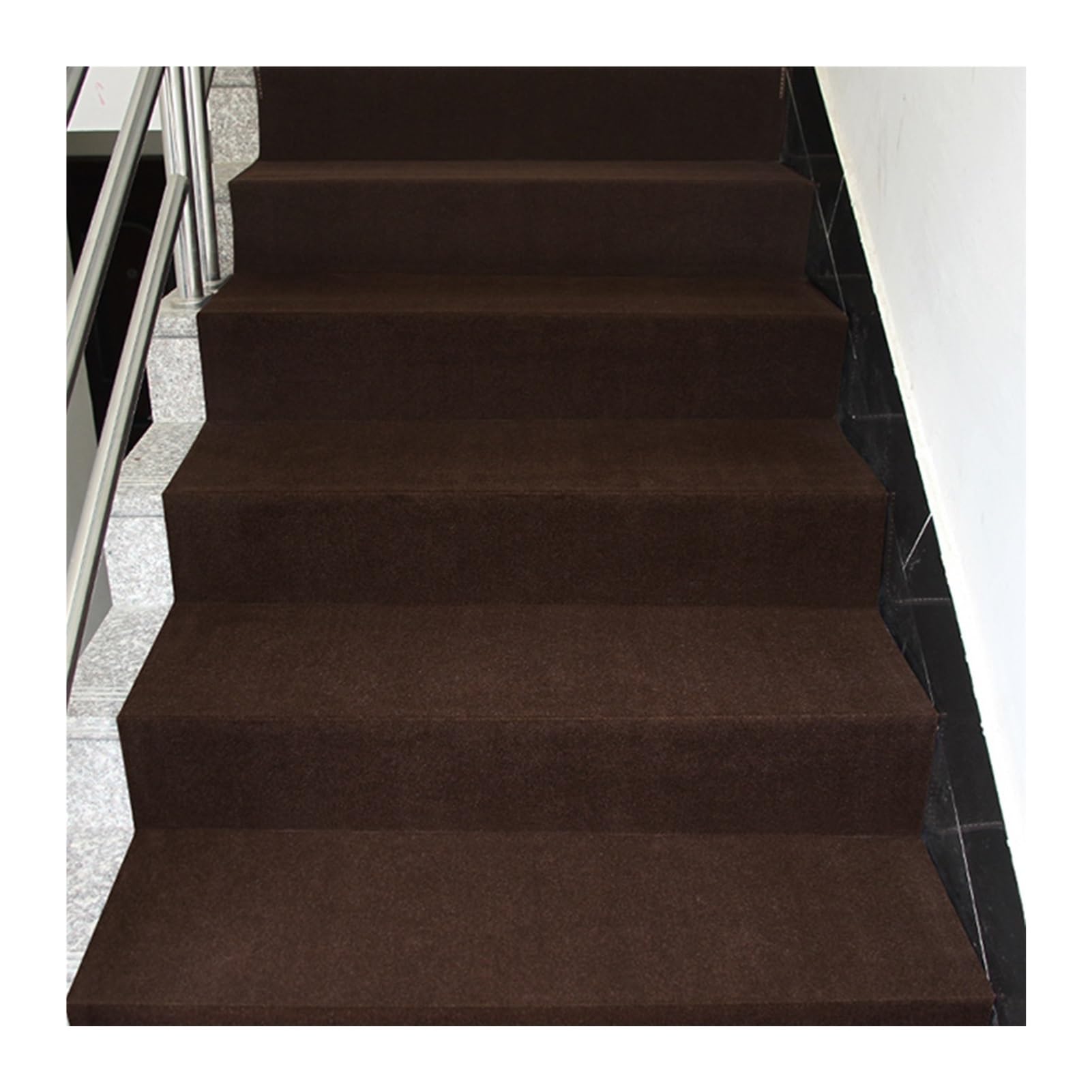 Alfombra para escalones autoadhesivas de rollo completo y alfombras antideslizantes de escaleras
