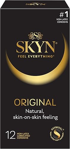 SKYN Elite Large 12 Count & SKYN Lubricated 12 Count Condones sin látex