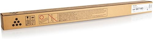 Ricoh 821021 Cartucho de tóner negro de formato ancho para uso en Gwd5100 Gwd7140 Lw5100 Lw7140