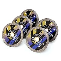 Vista 10 de 5 unids/lote Hoja de azulejo de 4.5 pulgadas Hoja de diamante de porcelana súper fina para cortar azulejos de porcelana, azulejos de granito