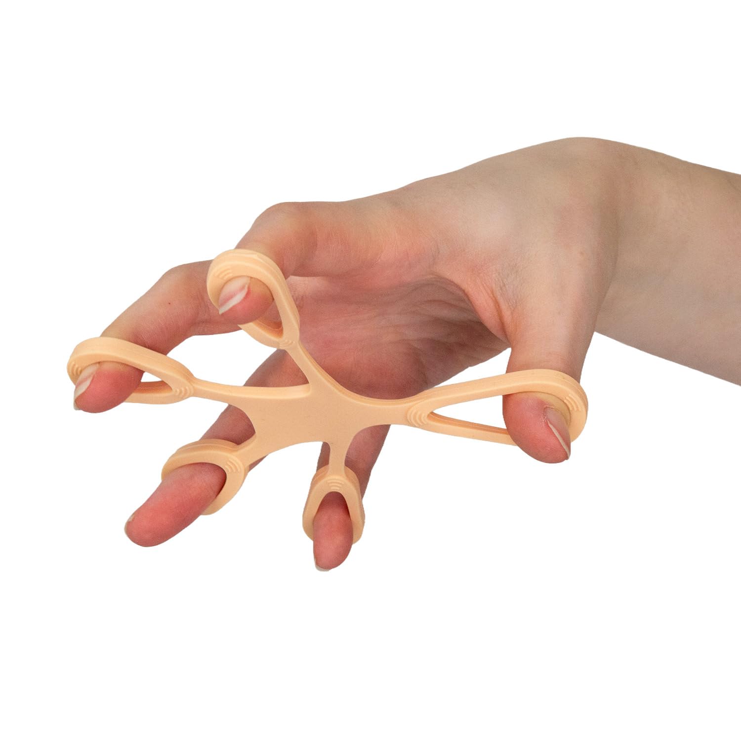 AFH Finger Expander Ergonomic 6er Set | Fingertrainer | Strecktrainer Finger