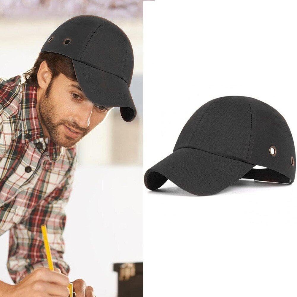 Bump Cap Abs wewnętrzna skorupa czapka bejsbolowa lekka oddychająca twarda czapka robocza kask ochronny czapka antykolizyjna