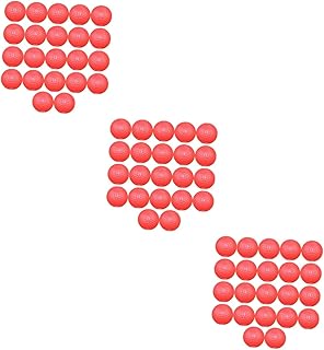 INOOMP 66 pcs Professional golf practice golf balls limited flight balls golf practice Double- Layer Golfing Balls Practicing white outdoor accessories Training Ball retriever child major