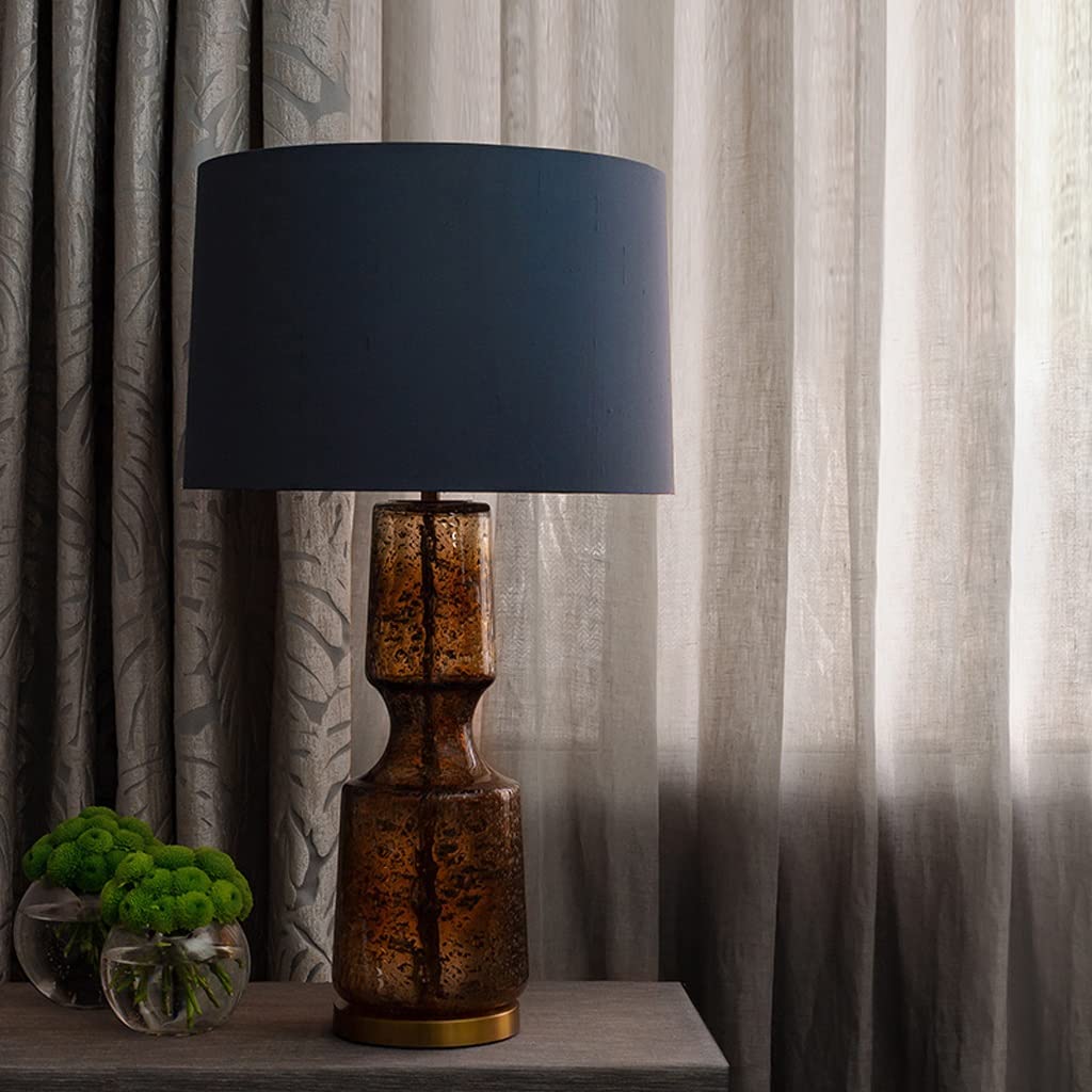 Luce da Scrivania Luce per la Lettura Lampada da comodino in vetro moderno Fashion Soggiorno Camera da letto Decorative Desk Lamp Study Desk Desk Lamp Lampade per Comodini(B)
