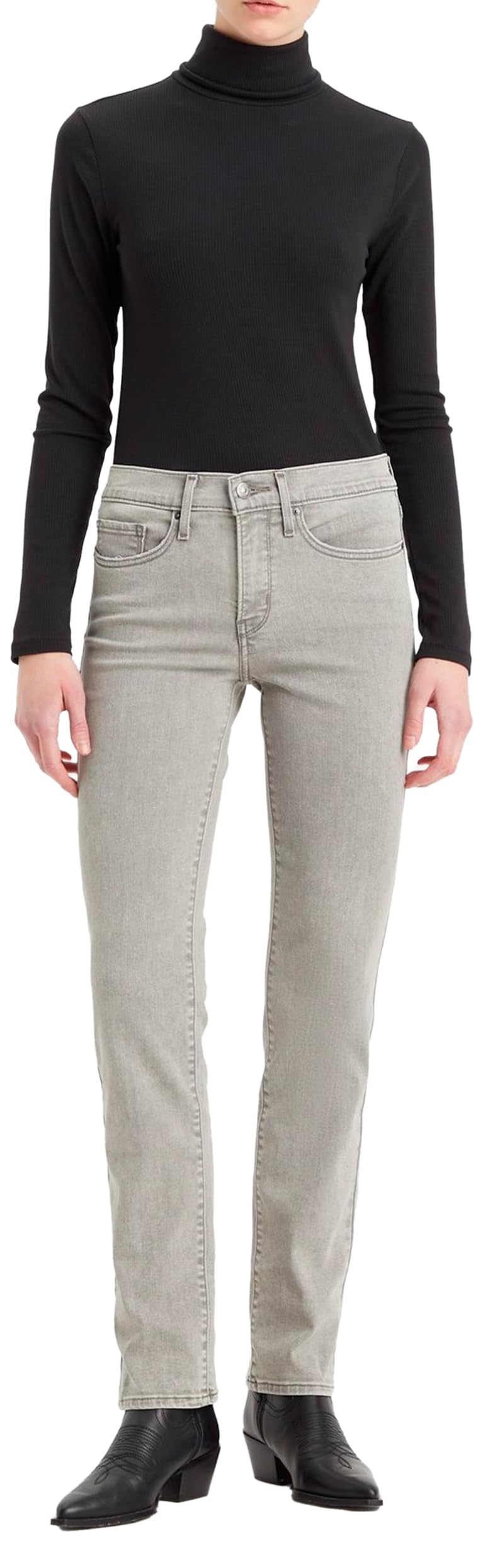 Levi's Women's 314 Shaping Straight Jeans, Cancel Club, 25W / 30L