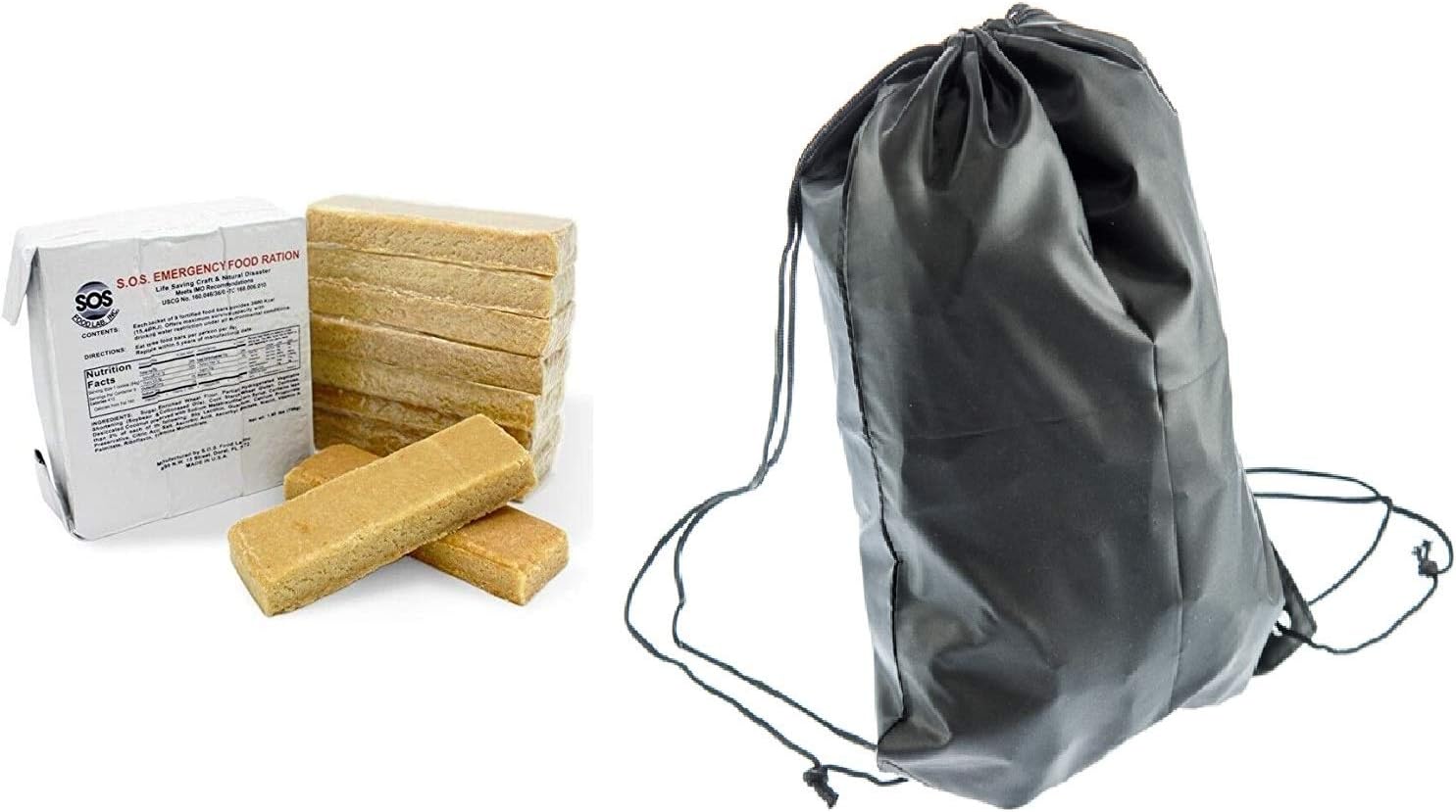 SOS Food Labs Inc.3600 Calorie Food Bar Rations Emergency 3 Day / 72