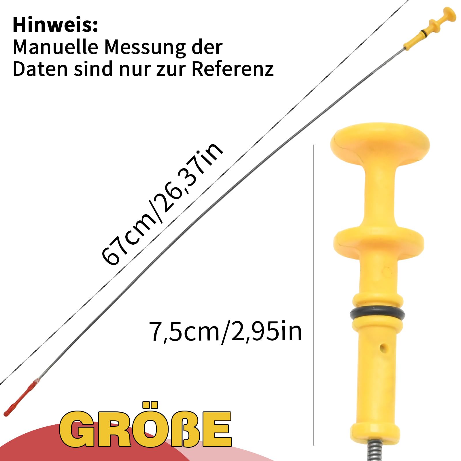 A6420104172 Motorölpeilstab, Ersatz für Mercedes-Benz GL350 2013-2016, Ersatz für Mercedes-Benz ML 350 2012-2014