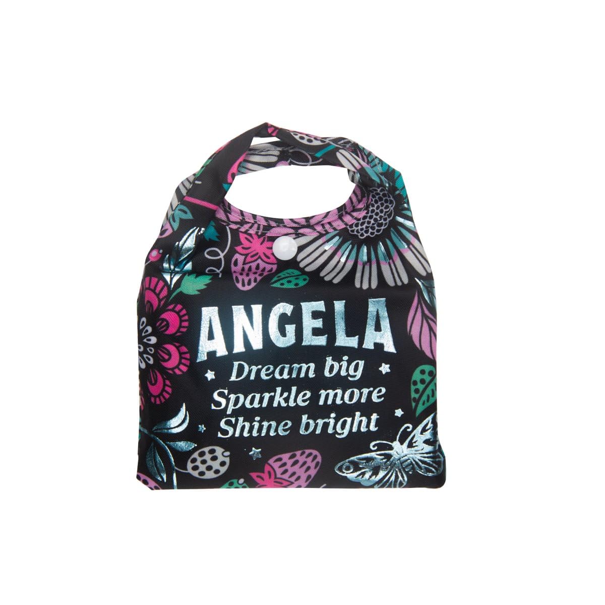 History & Heraldry Personalised Sparkle Shopper Bag (Angela) — image 1
