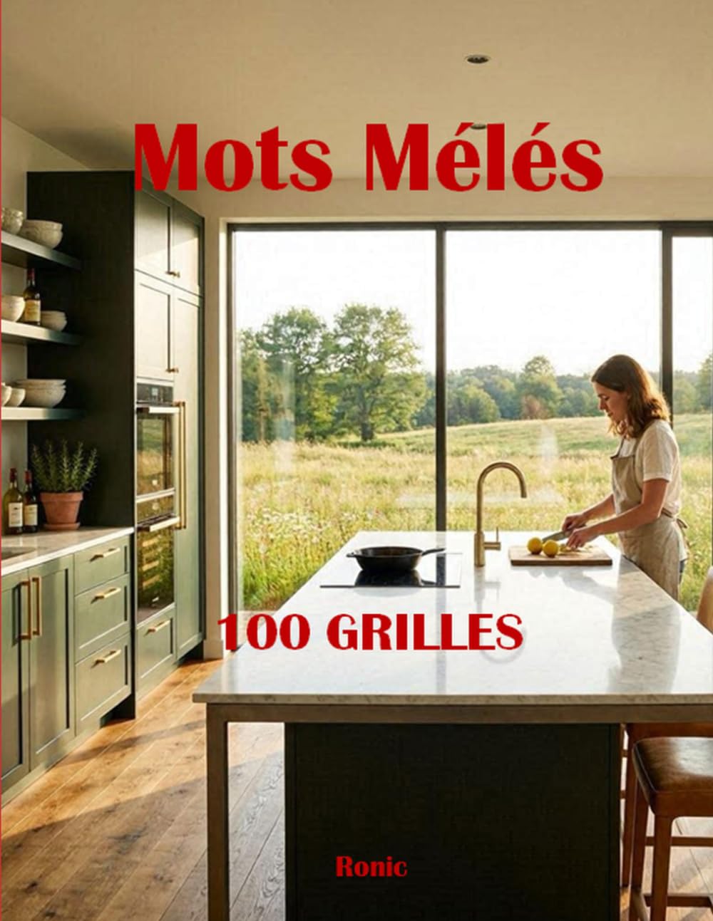 Mots Mêlés Cuisine: 100 Grilles Thématiques - 2 par Page - Avec Solutions