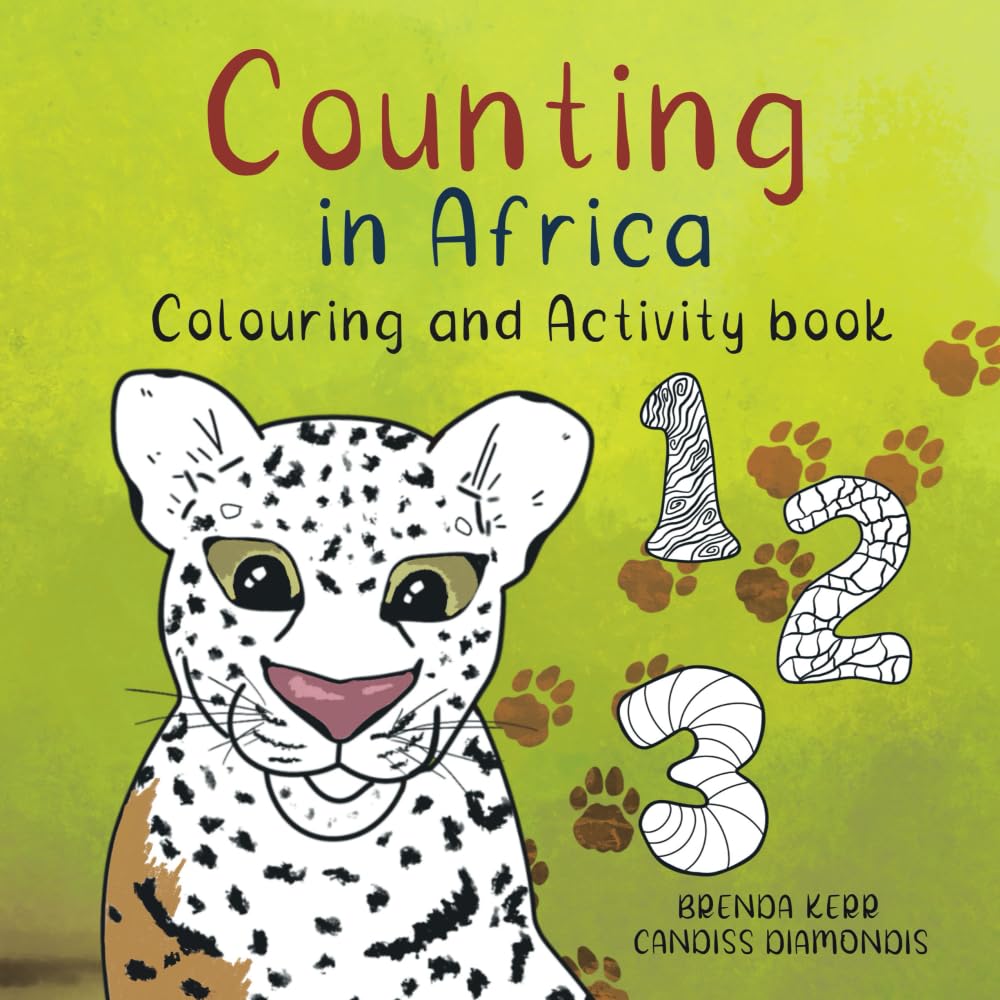 Counting in Africa Colouring and Activity Book