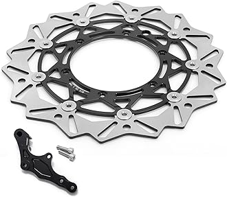 TOFR 320mm Front Brake Disc Rotor Brake Disc Bracket for Husqvarna FE FX TE TX 150-501 for Gas Gas EC EX MC 250 350