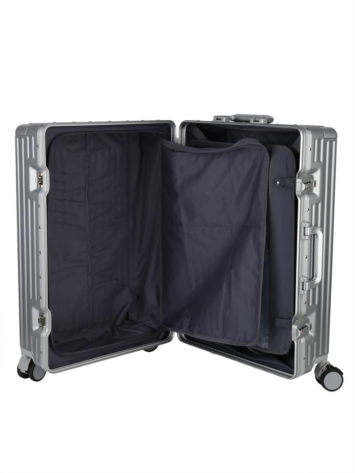 VAN HILL Herolite Hartschalen-Trolley Reisekoffer mit 4 Doppelrollen, TSA-Schloss & Schnappverschluss – Leichtes Hartschalen-Reisegepäck aus Polycarbonat/ABS