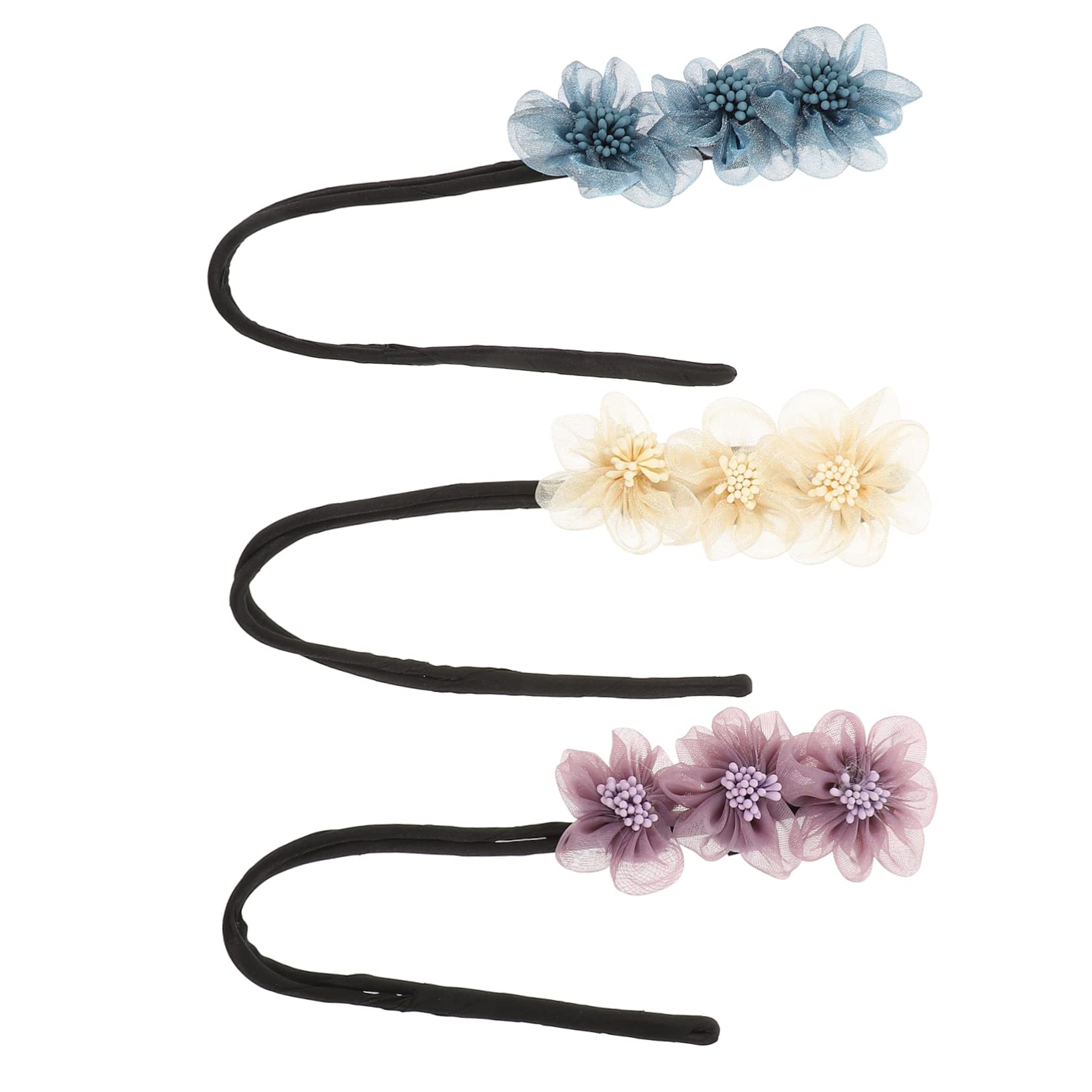 Healeved 15stücke Teiliges Dekorative Blumen Haarknoten-maker Einfach Zu Verwendende Haarstyling-haaraccessoires Für Schule Partys Und Alltag Leicht Und Langlebig