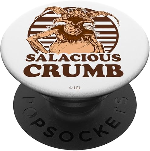 Star Wars Salacious miga rayas retrato PopSockets agarre y soporte para teléfonos y tabletas