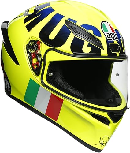AGV K1 DOT ECE Casco de motocicleta de cara completa - Rossi Mugello 2016 - XL