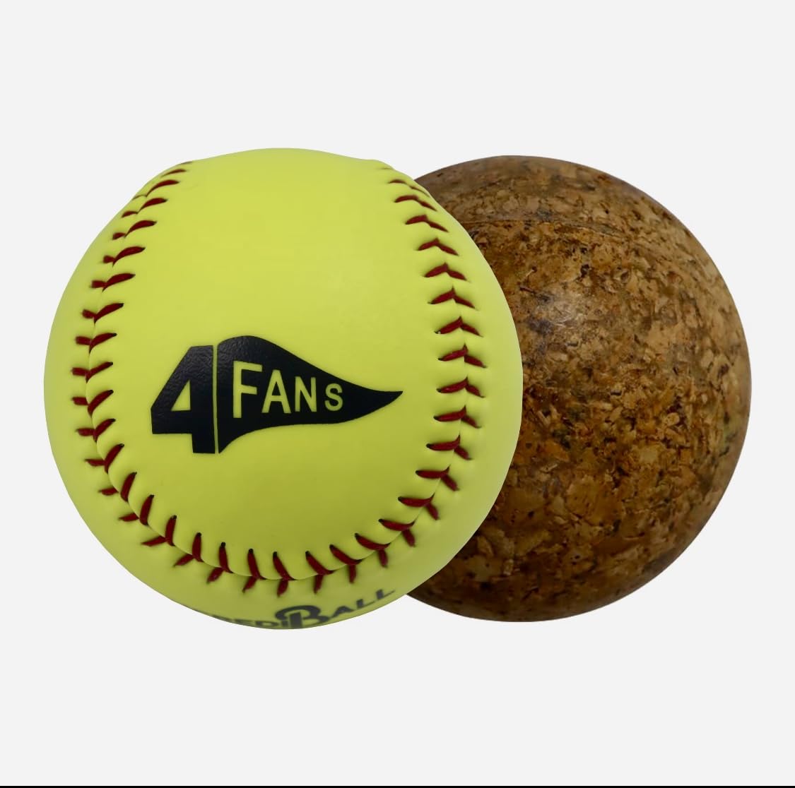 Genérico Pelotas de Softball 4fan - Pack de 12 Unidades - Alto Rendimiento para Entrenamiento y Juego - Resistencia Profesional - Uso Interior y Exterior