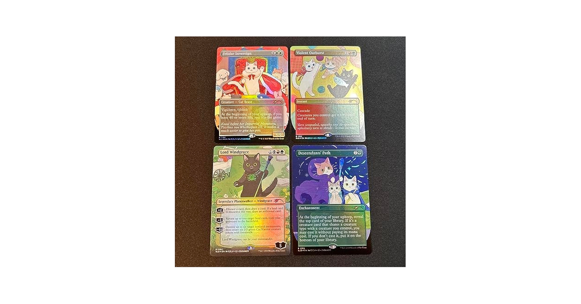 Amazon.co.jp: MTG SECRET LAIR Look at the Kitties : Toys & Games