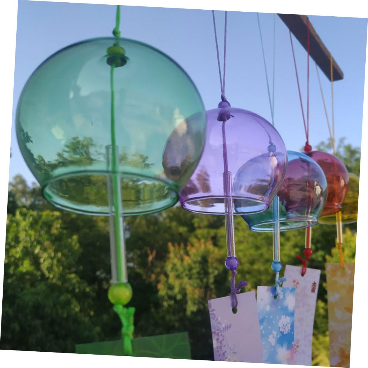 BESPORTBLE 16pezzi Campane Di Vento Pendenti Creativi Per Decorazioni Esterne Per Balconi e Suono e Estivo Unico