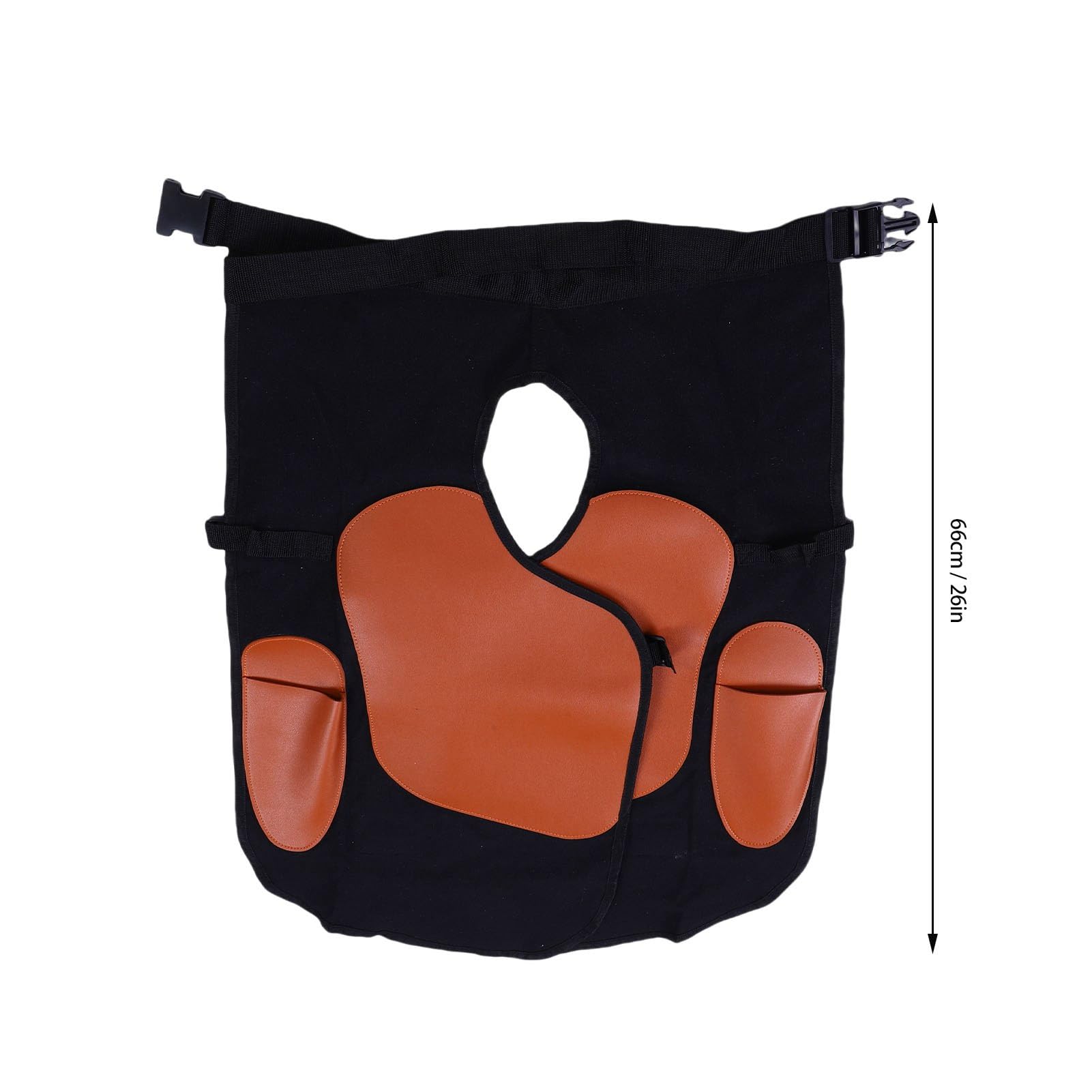 POENVFPO Delantal de Herrador, Delantal de Lona para Herrar Caballos con Correas Ajustables para Las Piernas para Herrar Caballos y Recortar Pezuñas