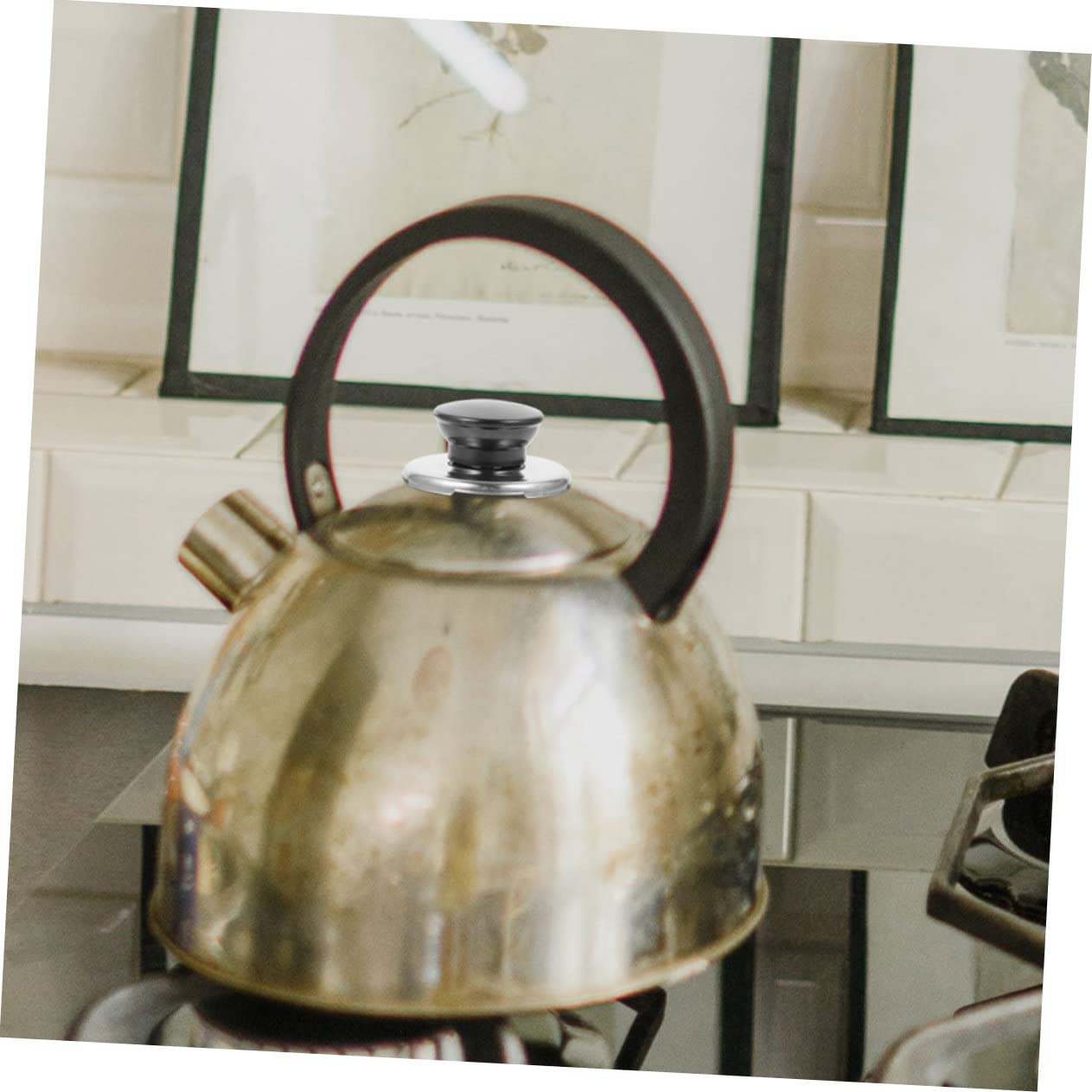 4 Pcs Bouton De Couvercle De Pot, Poignées De Remplacement Universelles Pour Poele Bouchons De Rechange Avec Vis Pour Casseroles 98978471