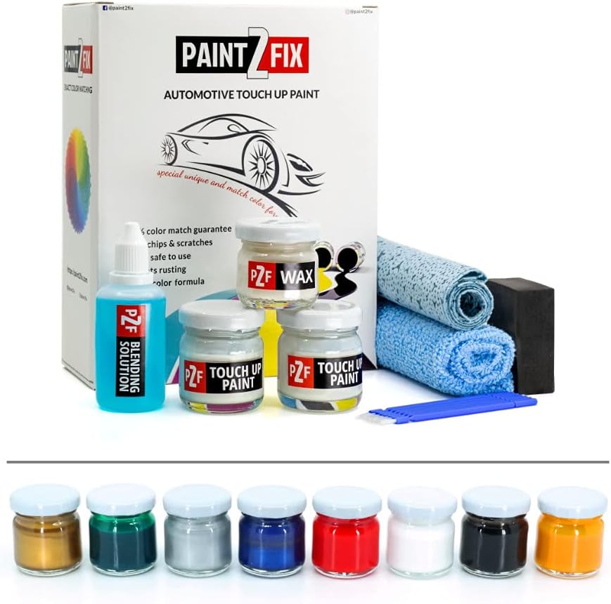 Black Obsidian KH3 Touch Up Paint for Nissan Versa - Scratch & Paint Repair Kit - Silver Pack