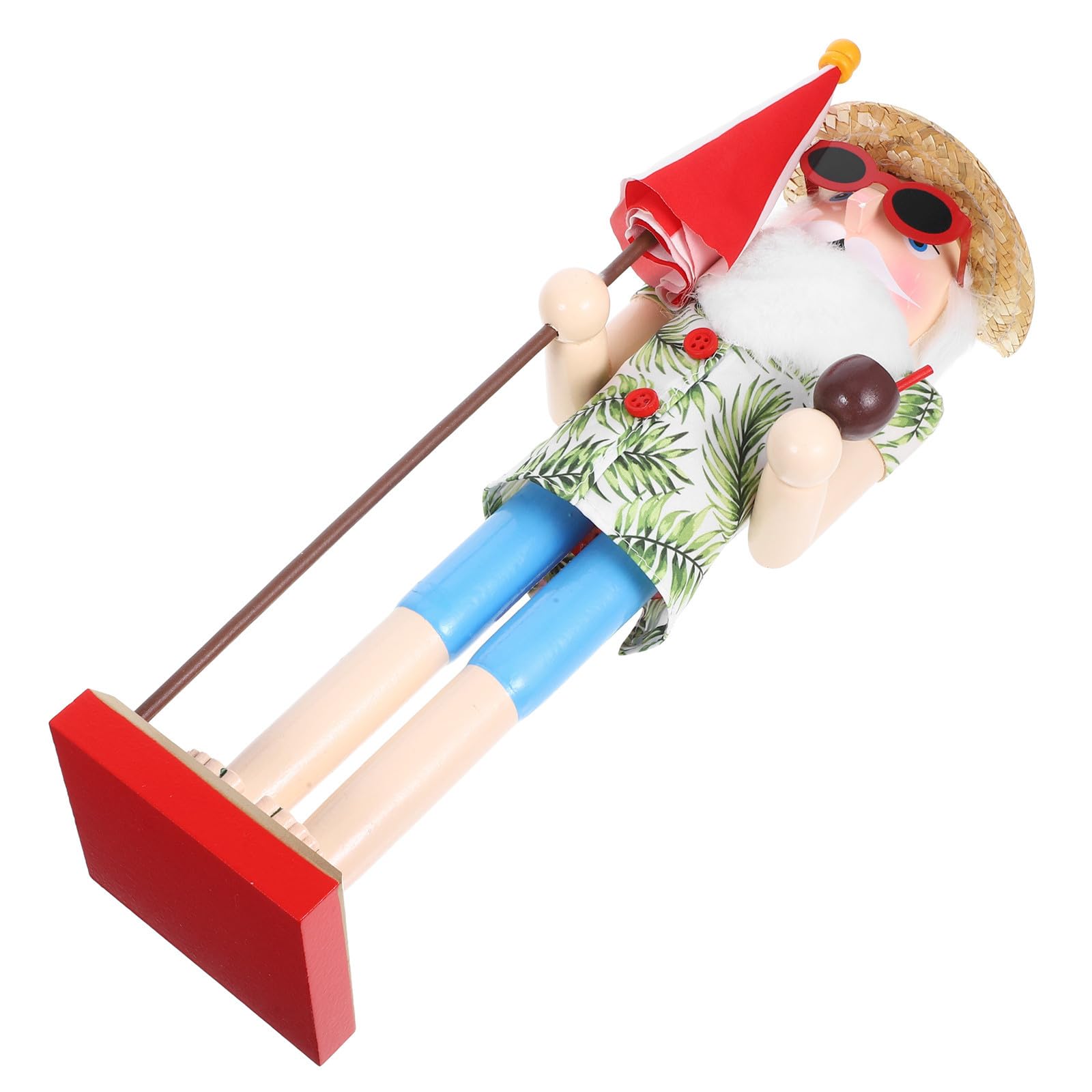 Marionnette casse-noisette en bois déco festive maison et mariage Angoily