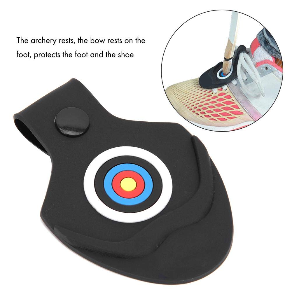 Tappetino per arto in Gomma di Dimensioni compatte, Accessorio di Protezione per tiro con L'Arco, Resistente 11x5,5x0,5 cm per tiro con L'Arco all'aperto