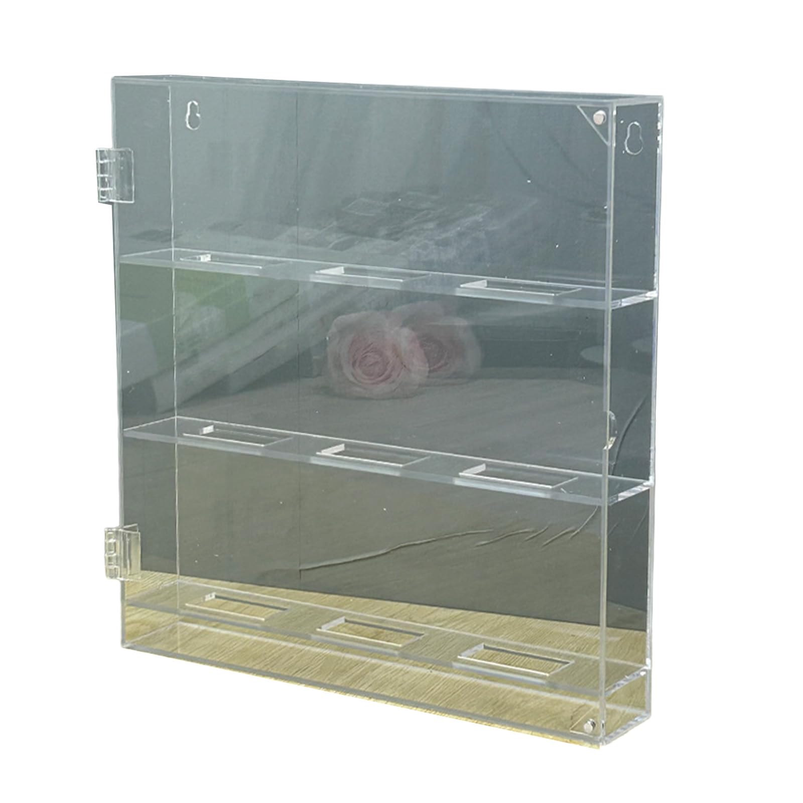 Boîte de rangement en acrylique pour médiators de guitare grand volume collection