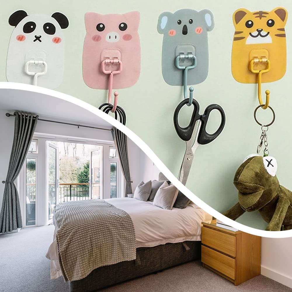 Ganci Quadrati KZQ, Ganci Autoadesivi, Ganci Per Asciugamani Da Bagno Ganci Da Parete Ganci Multifunzionali 88864314