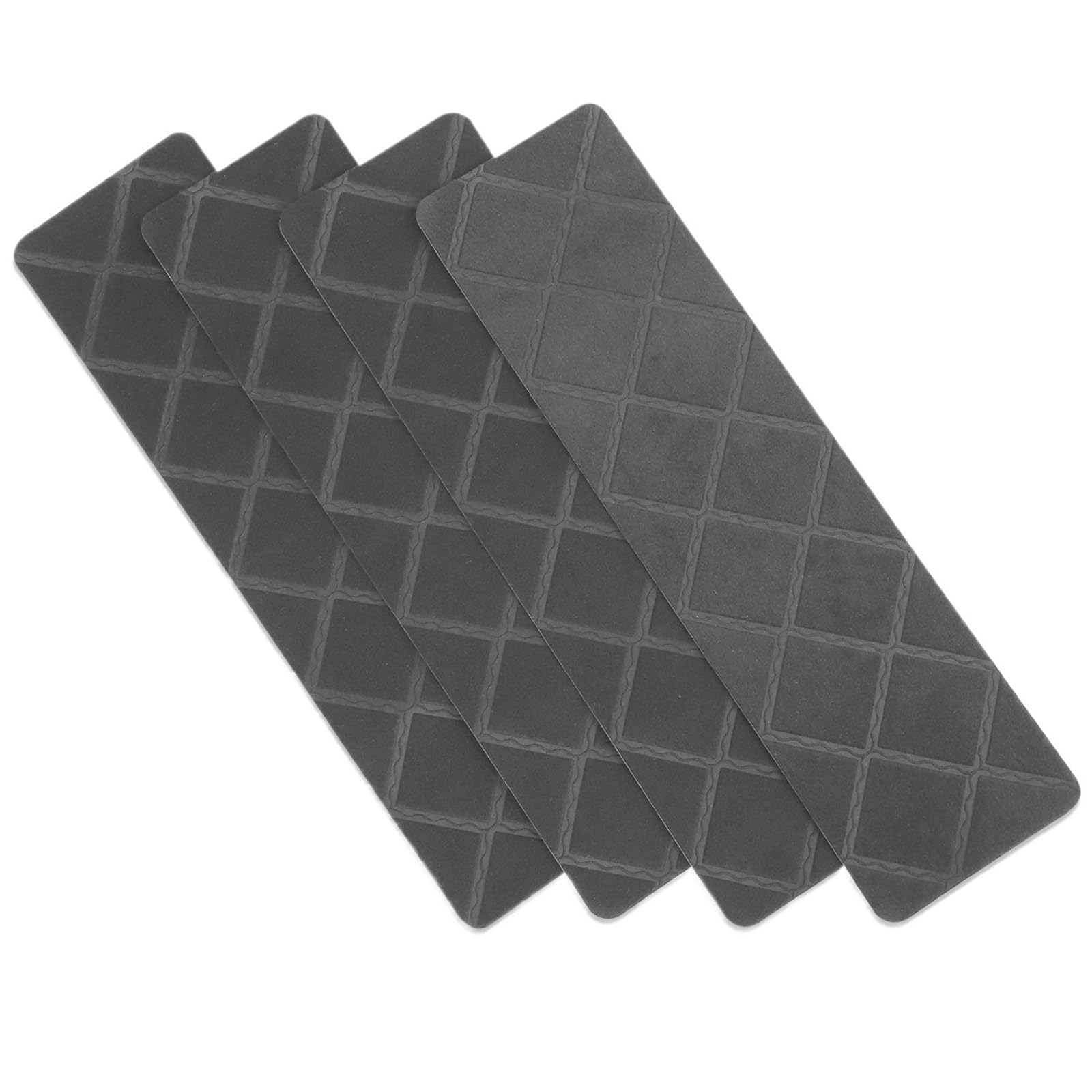 8 peldaños antideslizantes de PVC con respaldo adherente reutilizable y pisada suave