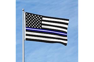 United States White Line American Flag - 3x5 Ft Double Sided Durable...