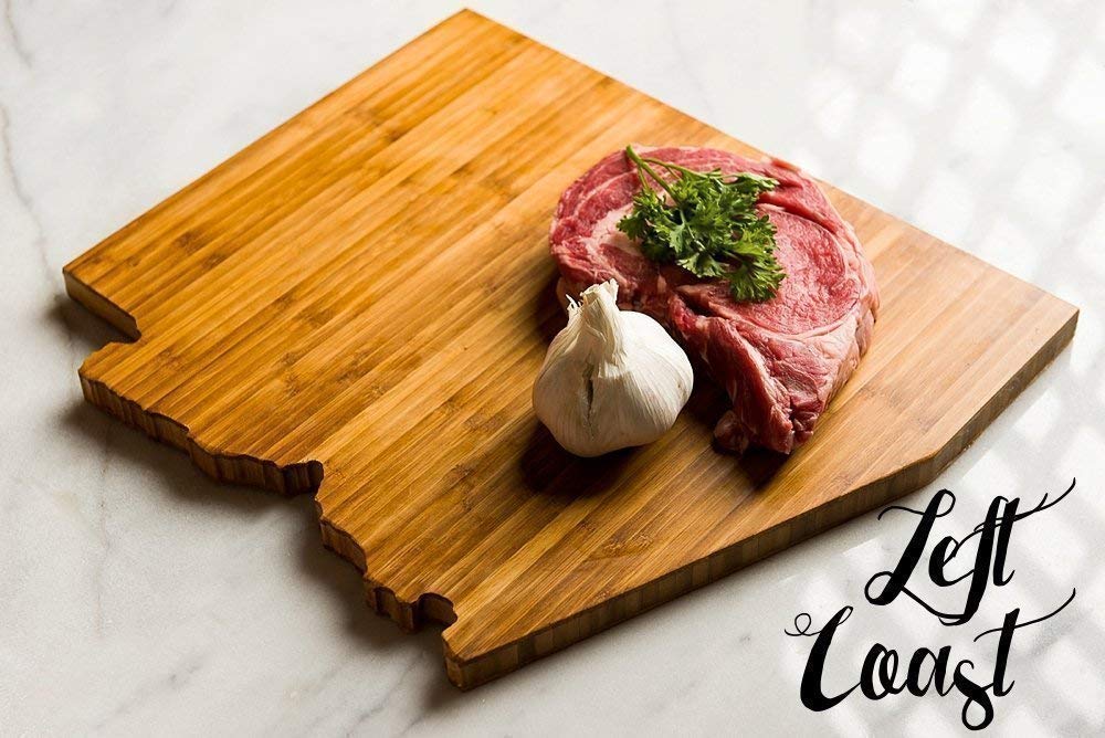 Personalized Arizona State Shaped Cutting Board by Left Coast Original