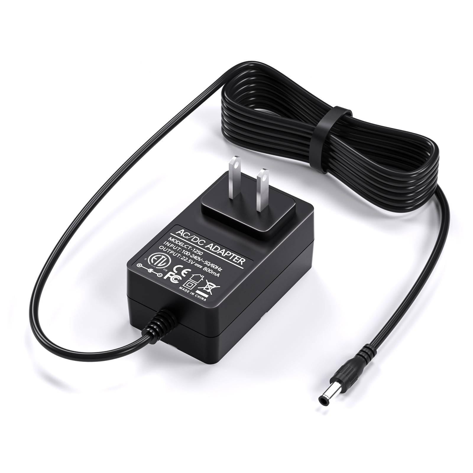 VHBW 22.5V AC/DC Adapter Replacement for UMLo Model V111 V111 Plus Charger 18.5V 4000mAh Lithium Li-ion Battery Cordless Stick Vacuum Cleaner Power