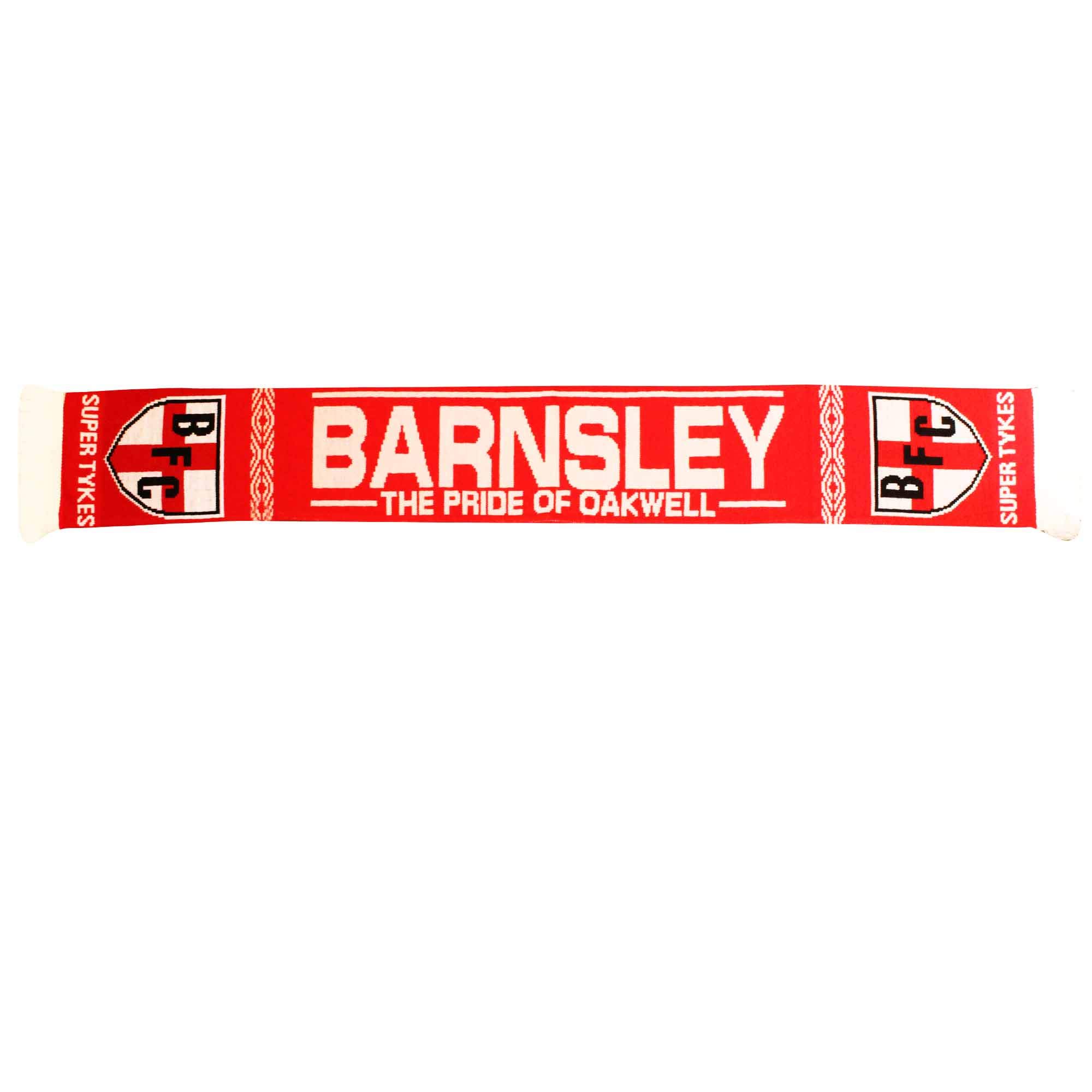 Barnsley Tykes Match Day Scarf - Gifts 4 All Football Fans, Multicolor, 145CM - Image 2
